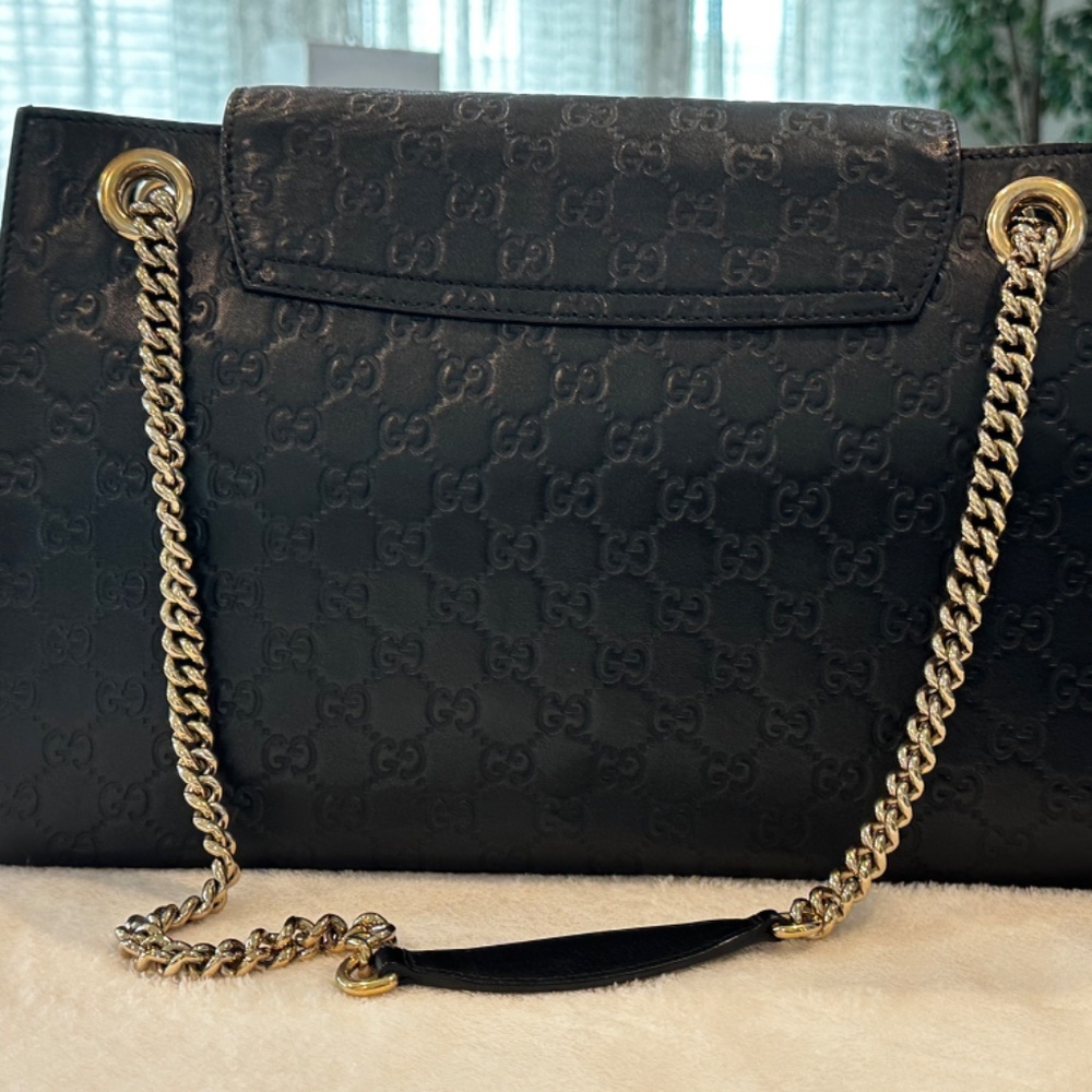 Large Guccissima Emily Shoulder Bag - Picture 4 of 14